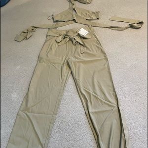 Vici Dolls matching crop and pants